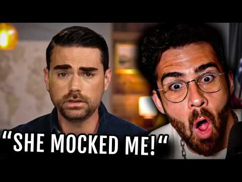 Ben Shapiro GETS CRUSHED By Female Interviewer | Hasanabi reacts