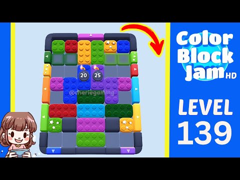 Color Block Jam Level 139 Solution Walkthrough
