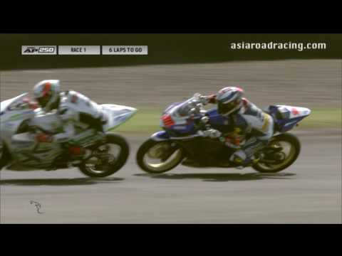 2016 ARRC Rd4 Indonesia - Asia Production 250cc Race 1 Highlights