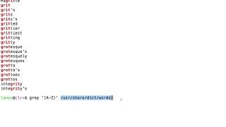 Bracket expressions in grep regular expressions