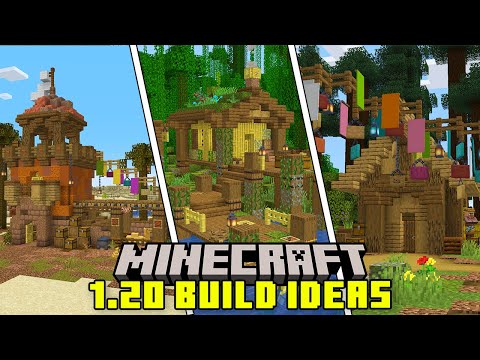 Minecraft 1.20 Build Ideas, Tips and Tricks!!!