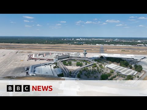 Inside Berlin's Tegel airport three years after it closed - BBC News