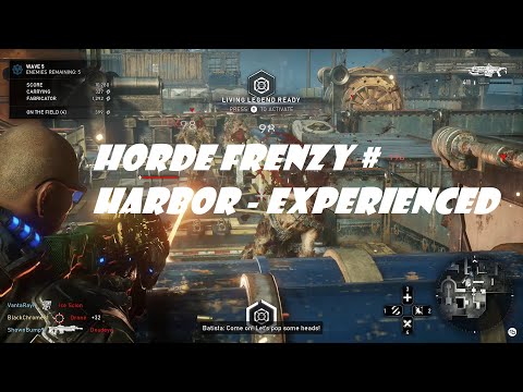 Gears Of War 5 - Harbor map - Horde frenzy # Experienced