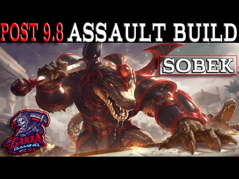 Sobek High Pressure Assault Build (An Ishtar Counter Build) [SMITE Arena]