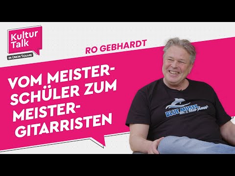 Vom Meisterschüler zum Meistergitarristen | Kultur Talk mit Ro Gebhardt
