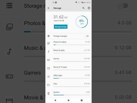 Where is the file manager for Moto G Power?