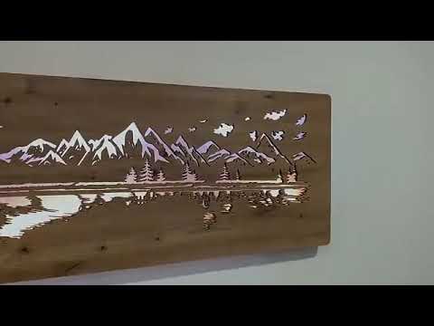 Li-Go 4778/A/4 - Lake Light image 120x40cm