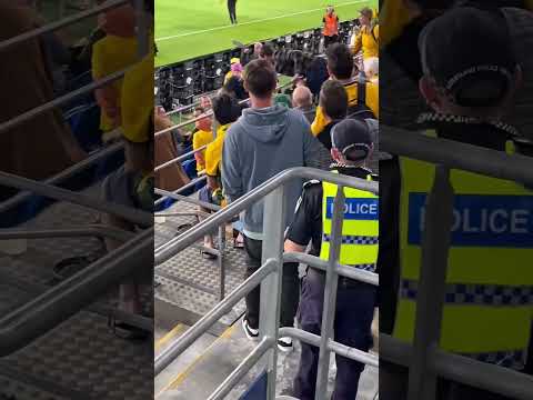 He Helped Security Guards In Football Match But People Shouting On Him #shorts