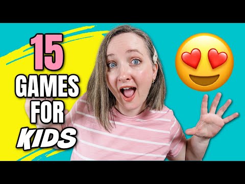 15 FUN Games for Kids | NO SUPPLIES REQUIRED