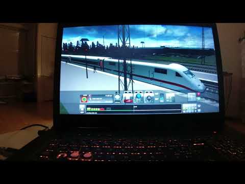 MongoTV_10459 - Del 9 - Køre TRAIN SIMULATOR JULEDAG NAT Med ICE Tog i TYSKLAND