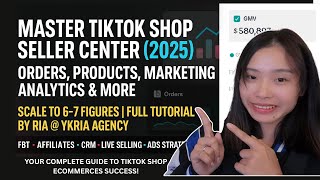 Episode #1: Ultimate TikTok Shop Seller Center Guide (2025) - Orders, Products, Marketing, & More thumbnail