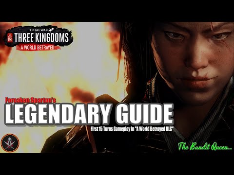 Zheng Jiang "A World Betrayed" Legendary Guide (ROMANCE) First 15 turns Gameplay.