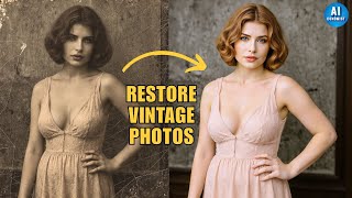 Photoshop Is DEAD - AI Photo Restoration That Actually Works (ComfyUI Flux Kontext)