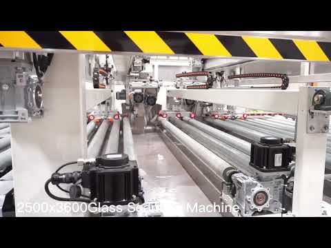 Glass seaming / Arris machine working video