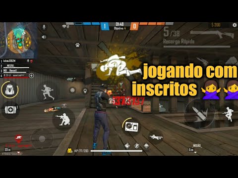 Fui carregado pelos meus inscritos ♥️ | Free fire | Renan Fontes