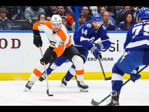 Philadelphia Flyers vs Tampa Bay Lightning. 23 november 2021