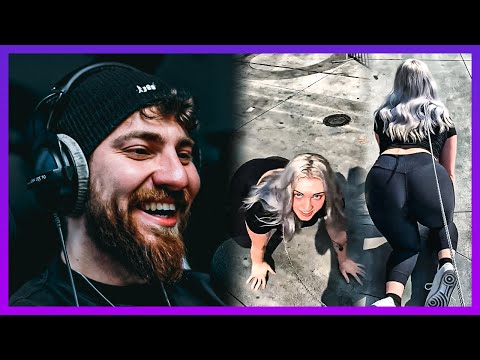 Du Lachen -  Du in Toilette mit 5 Typen vor Kontrolleur verstecken