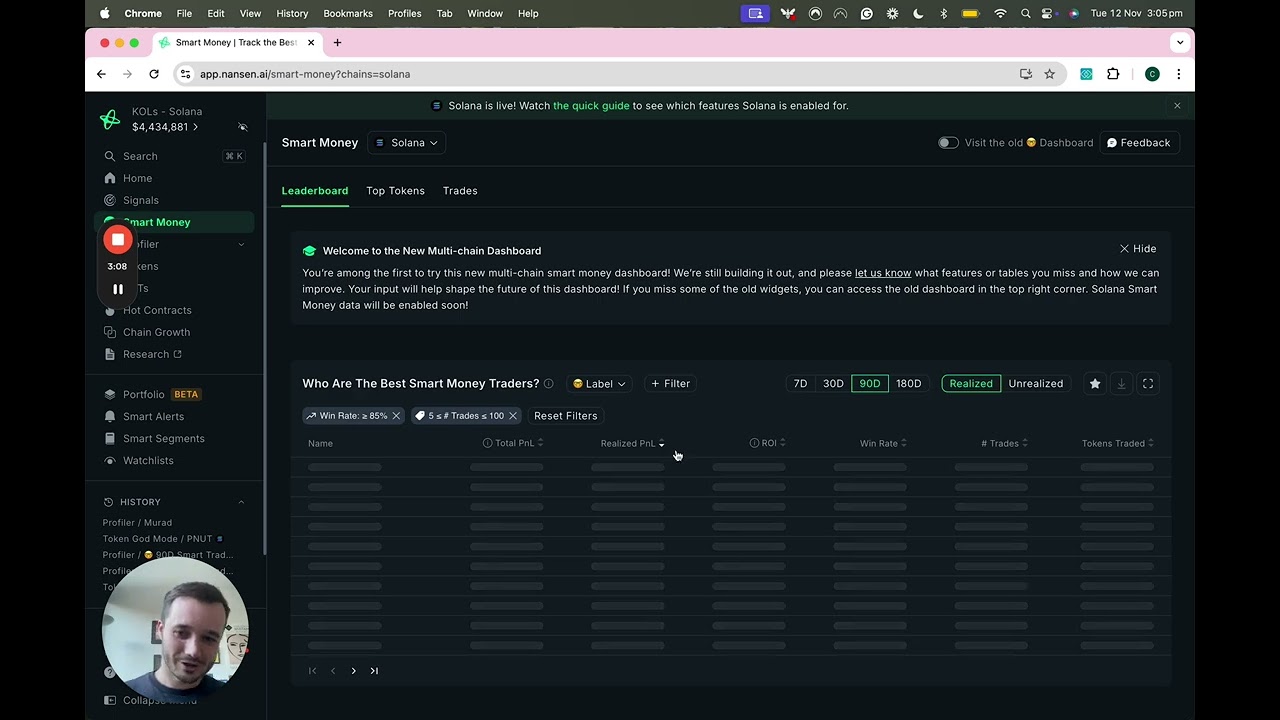 Improvements to Nansen's Smart Money 🤓