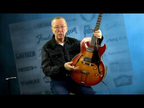 Video Demo 1965 Gibson ES 125 DC Full Size Body Cutaway P90's Pro Setup Hardshell Case image 16