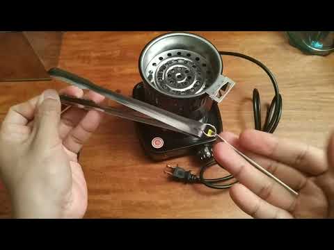 UNBOXING of Premium electric stove for hookah charcoals - Fire Tower from M. ROSENFELD