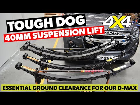 D-MAX gets a Tough Dog 40mm suspension lift | 4X4 Australia