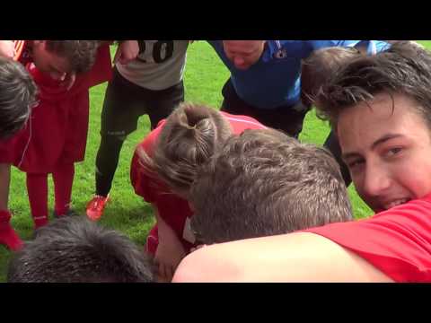 Video po vítězném utkání Jiskra Domažlice ml. dorost - SK Klatovy 1898 ,3 : 1 - přeborníci kraje.