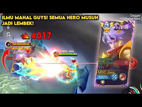 UPDATE! EMBLEM DAN BUILD YIN TERSAKIT 2024!🔥| BUILD TOP 1 GLOBAL YIN ~ MLBB