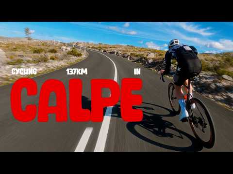 YouTube thumbnail for an additional Calpe cycling video