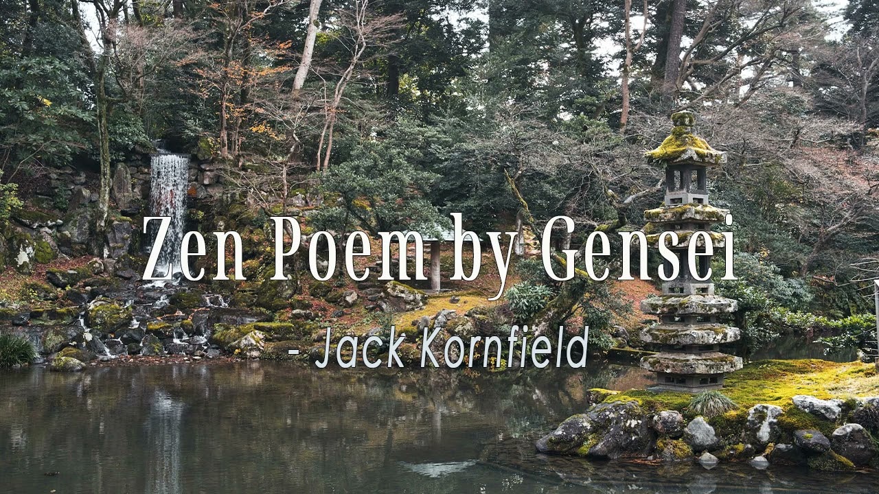 Zen Poem by Gensei