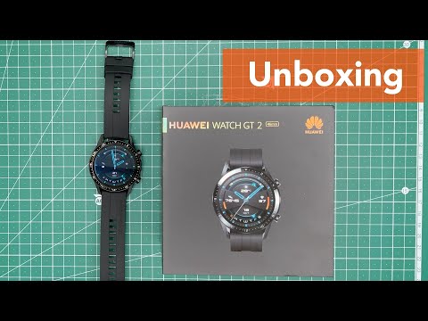 Huawei Watch GT2 Unboxing und Installation mit Huawei Health App