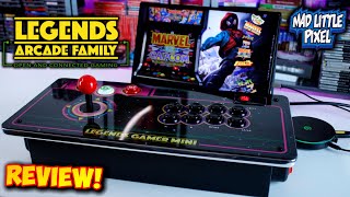 NEW AtGames Legends Gamer Mini REVIEW! Portable Arcade Gaming For $100!