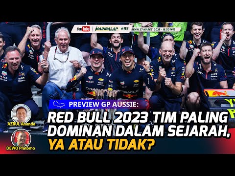 Red Bull 2023 Tim Paling Dominan dalam Sejarah. Ya/Tidak?