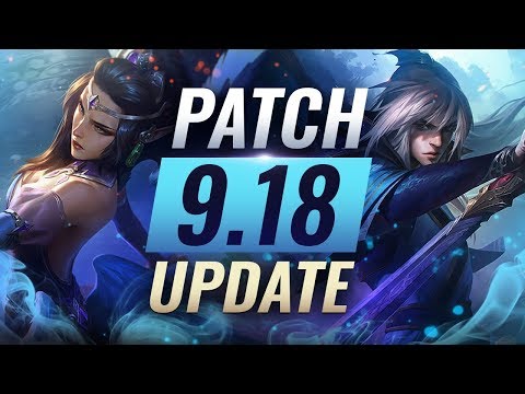 NEW UPDATE: BEST Champions TIER List – League of Legends Patch 9.18