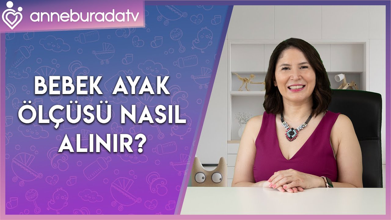 Bebek ayak ölçüsü nasıl alınır?