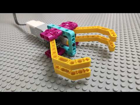 Lego Mindstorm Ev3 Simple Gripper Claw Arm With Medium Servo Motor | Building Instructions