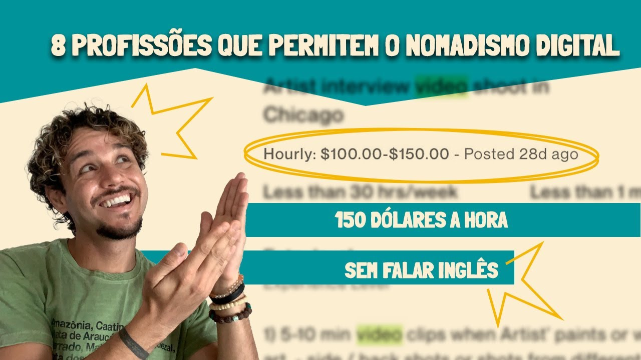 As melhores profissões para nômades digitais | Viajar e trabalhar com liberdade geográfica