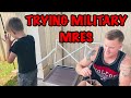 Military MRE Taste Test With Kids