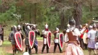 preview picture of video 'NVG - Rusland Garrison Of the New Varangian Guard - Armidale easter gathering 2010'