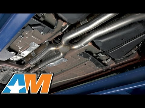 2015-2016 Mustang Flowmaster Exhaust Sound Clip Scavenger Series Cut & Clamp Resonator Delete X-Pipe