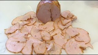 Putenbrust gegart in der Schinkenfee. Schritt für Schritt mit Rezept.