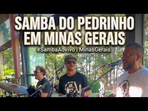 Minas Gerais recebendo o Samba do Pedrinho  - #casamento 