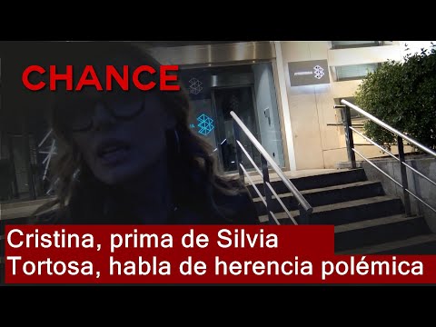 Cristina, prima de Silvia Tortosa, señala a la heredera de la actriz: \