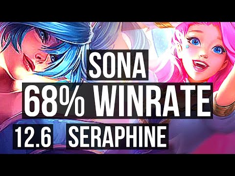 SONA & Vayne vs SERAPHINE & Caitlyn (SUP) | 4/2/22, 68% winrate | BR Master | 12.6