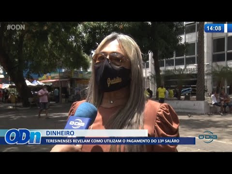 Teresinenses revelam como utilizam o pagamento do 13º salaÌrio 21 10 2021