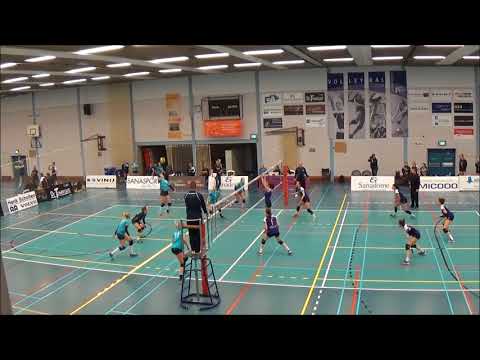 2018-03-17 VoCASA D1 - Volley Tilburg D1 (Volleybal Dames 1e divisie)