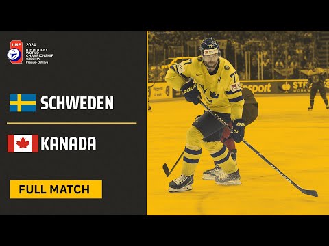Spiel um Platz 3: Schweden vs. Kanada | Full Match - Eishockey-WM 2024 | SDTV Eishockey