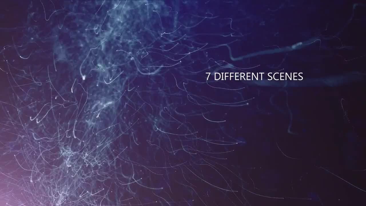 Particles Flow Titles After Effects Templates