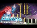 Celeste - Resurrections ~ Awake | Piano Tutorial | (Celeste Piano Collections)