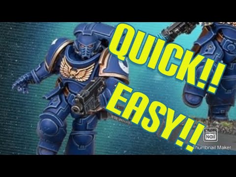 Assult Intercessors Ultramarines Painting Guide