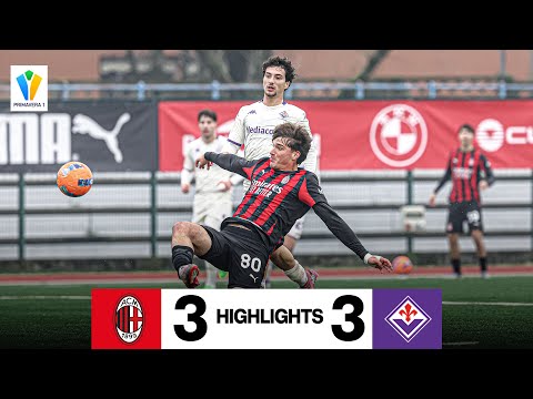 Angelicchio-Vladimirov-Castiello: a thrilling draw | Milan 3-3 Fiorentina | Primavera 1 Highlights